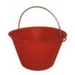 secchio muratore rosso secchio muratore rosso